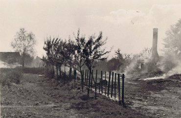 Wrzesień 1939. Płonące Podzamcze.