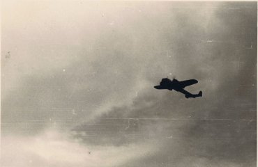Wrzesień 1939. Niemiecki samolot nad Włodawą.