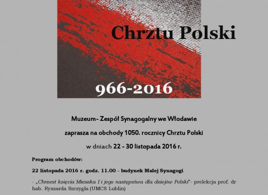 Obchody 1050. rocznicy Chrztu Polski