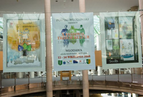 Nasze plakaty na wystawie w Bibliotece Uniwersytetu Warszawskiego